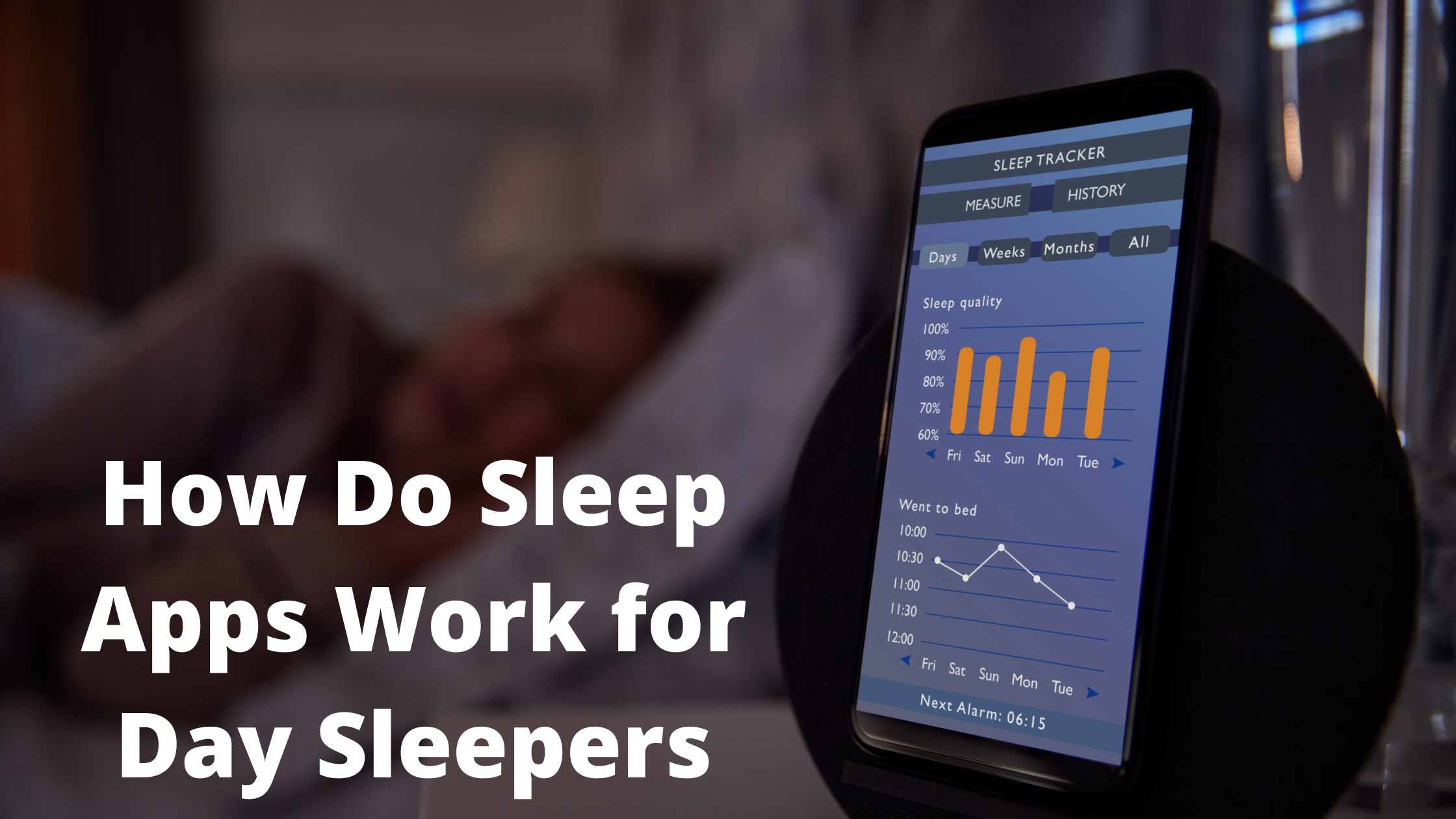 How do Sleep Apps Track Day Sleepers' Sleep?